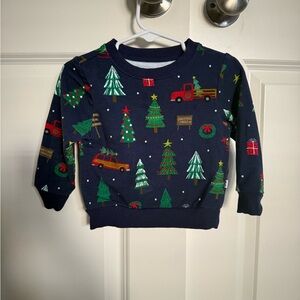 Little Sleepies tree traffic crewneck sweatshirt